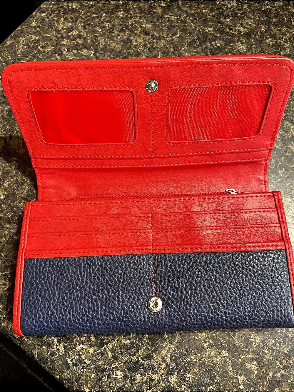 Tottyblu Braccialini Style "Love in Florence" Embroidered Wallet - Rare - Picture 3 of 5